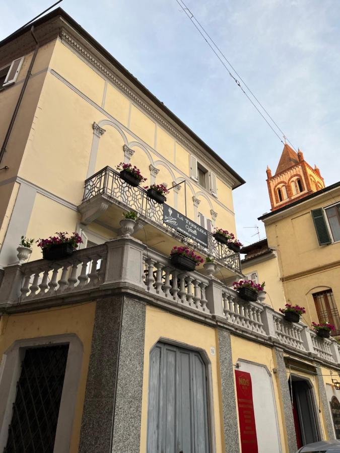 La Terrazza Vercelli Bed & Charme Bagian luar foto